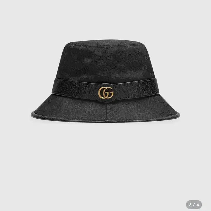 [BUNJANG] Gucci GG Bucket Hat / [미사용/정품] 구찌 GG 버킷 모자 블랙 버킷햇