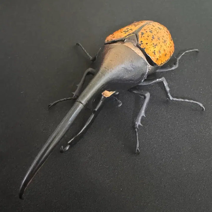 [BUNJANG] Bandai Insect Encyclopedia Hercules Ricky Figure (Orange) / 반다이 생물대도감 장수풍뎅이 9탄) 헤라클레스 리키 (오렌지)