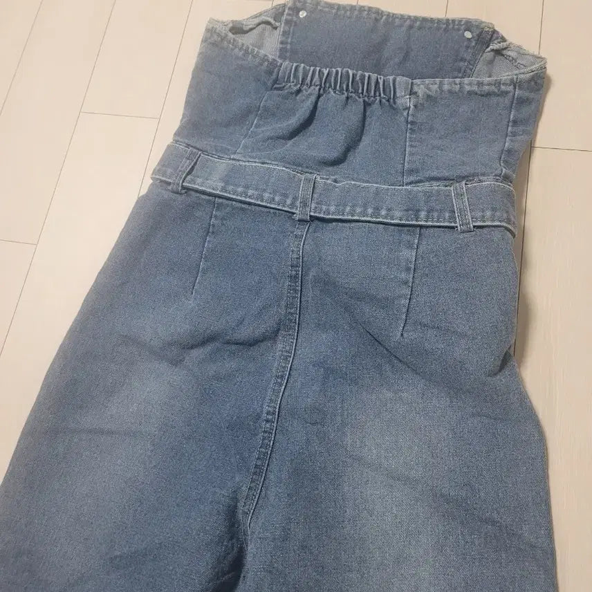 [BUNJANG] Denim Jumpsuit / 청 데님 멜빵 바지 점프수트