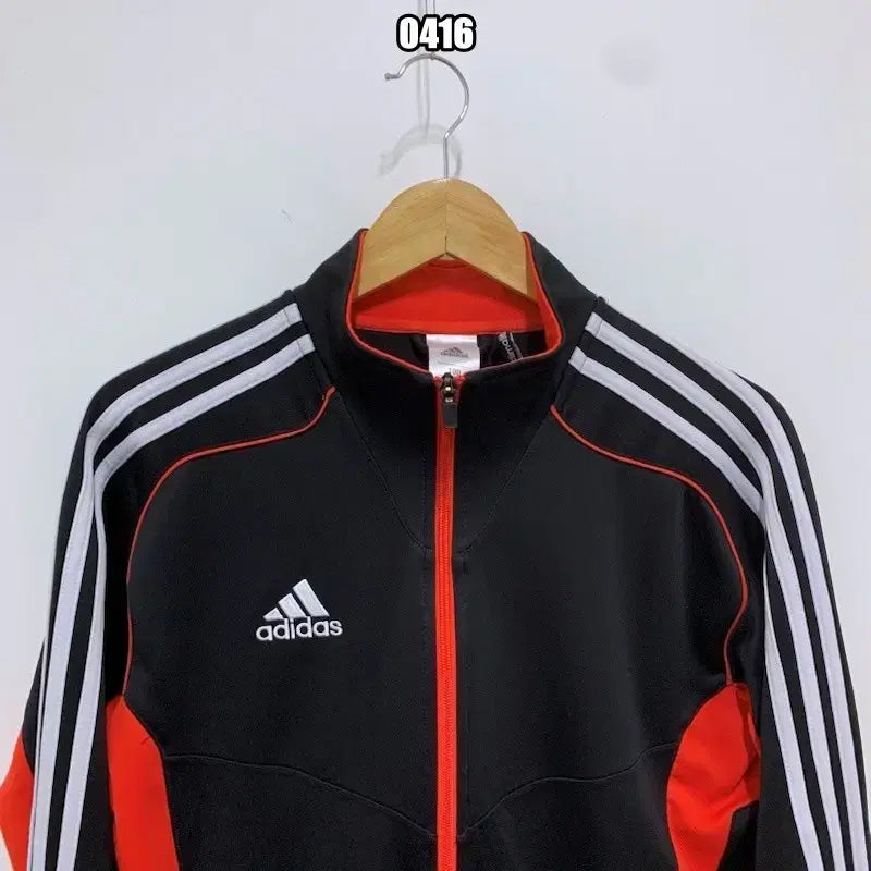 [BUNJANG] Adidas Climalite Three Stripe Zip-up Jacket / L 아디다스 클라이마라이트 삼선 집업