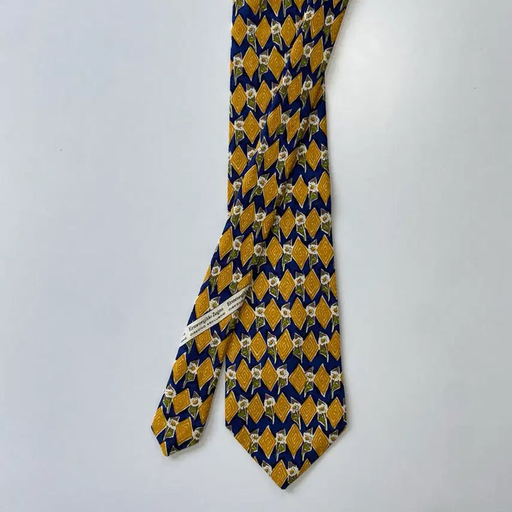 [BUNJANG] Ermenegildo Zegna Silk Necktie / 에르메네질도 제냐 정품 명품 넥타이