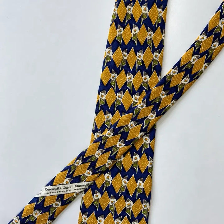[BUNJANG] Ermenegildo Zegna Silk Necktie / 에르메네질도 제냐 정품 명품 넥타이