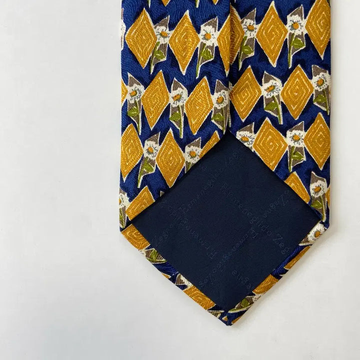 [BUNJANG] Ermenegildo Zegna Silk Necktie / 에르메네질도 제냐 정품 명품 넥타이