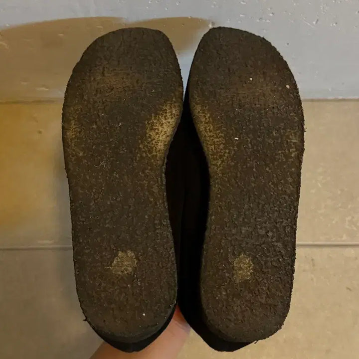 [BUNJANG] Clarks Wallabee Black US 6.0 Shoes / 클락스 왈라비 블랙 230 (UK 4)