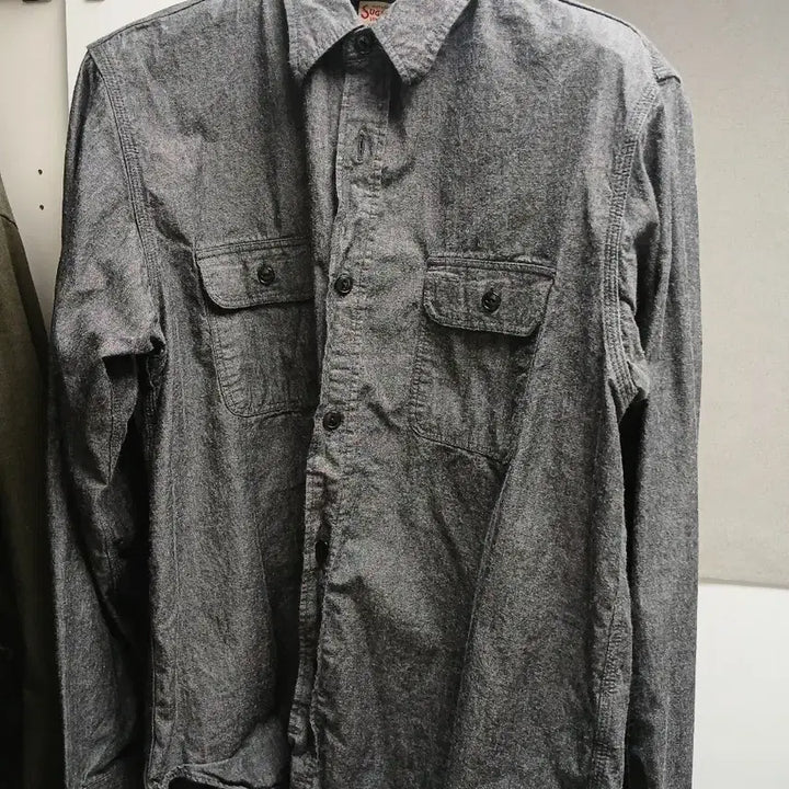 [SOLD OUT] 슈가케인 샴브레이 그레이 XL