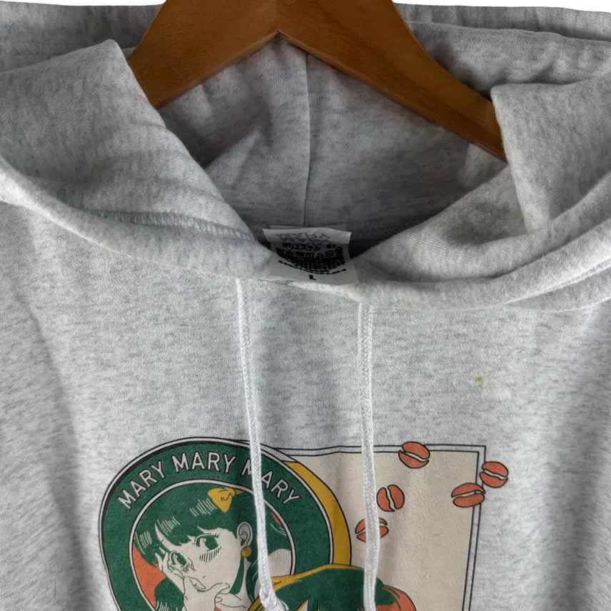 [BUNJANG] City Pop Printed Hoodie / JPN 시티팝 프린팅 후드티3154