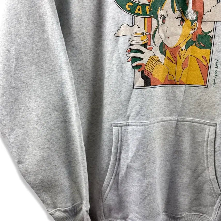[BUNJANG] City Pop Printed Hoodie / JPN 시티팝 프린팅 후드티3154