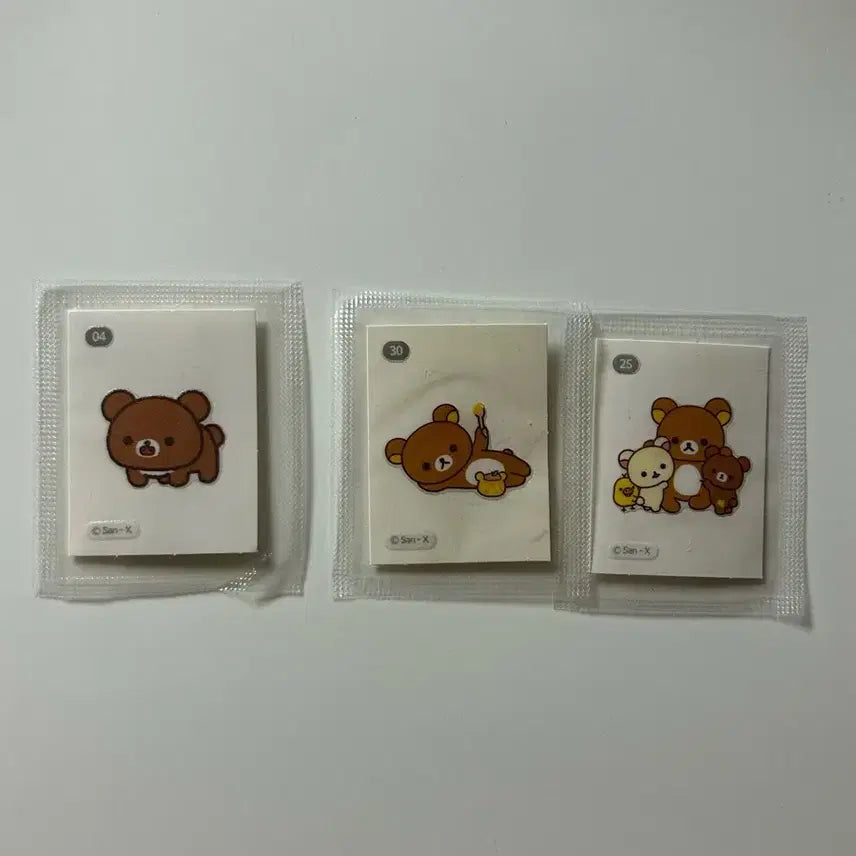 [BUNJANG] Rilakkuma Korilakkuma Koguma Sticker Set / 리락쿠마 코리락쿠마 코구마 cu 띠부씰