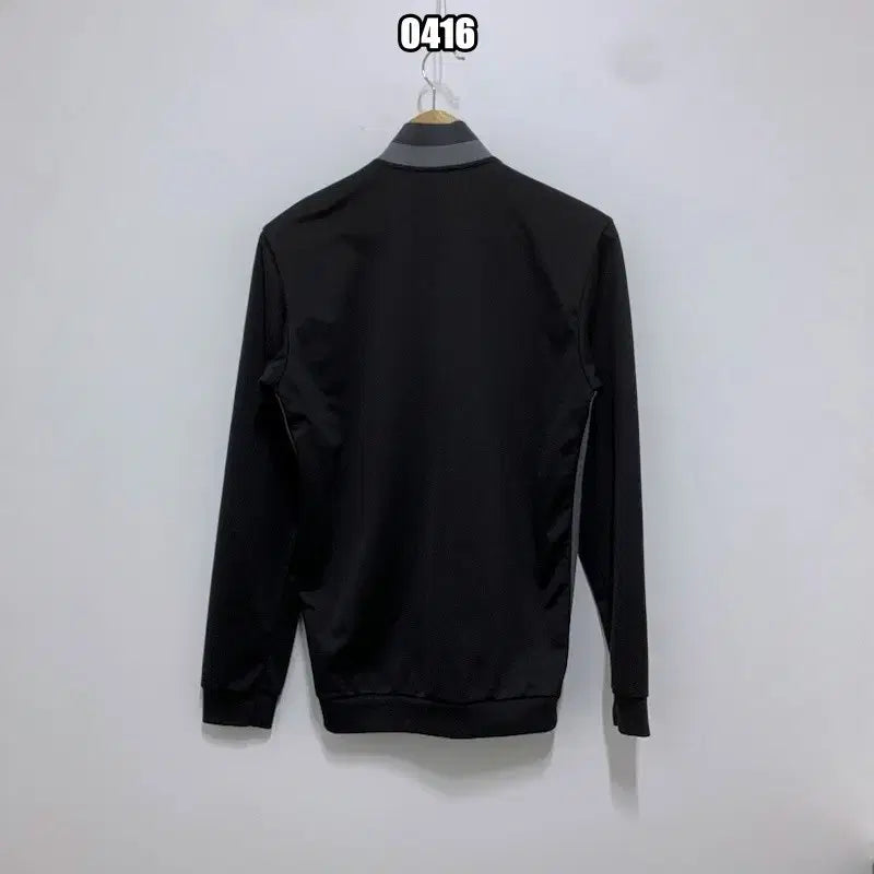 [BUNJANG] Adidas Classic Three-Stripe Black Track Top Jacket / S 아디다스 클래식 삼선 블랙 트랙탑 자켓