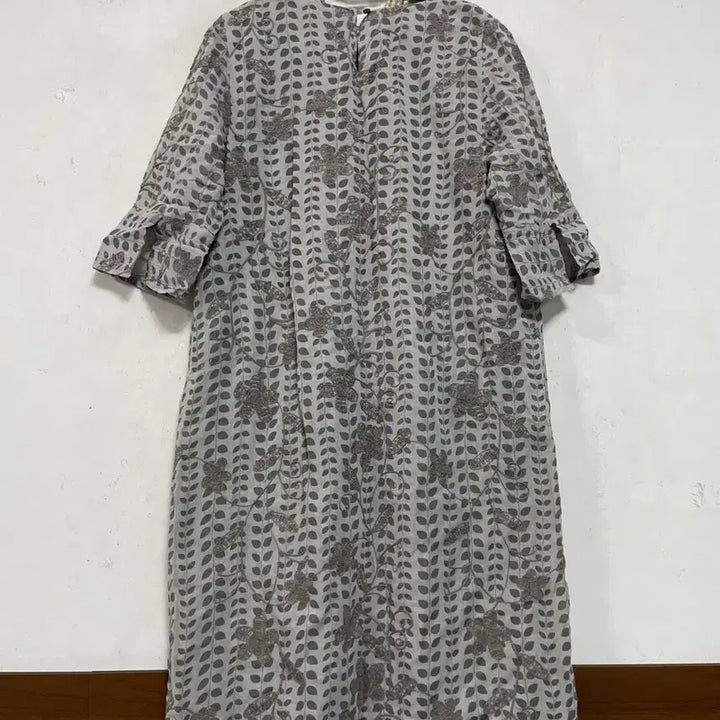 [BUNJANG] N6265 Embroidered Long Dress / N6265 자수 롱 원피스.마