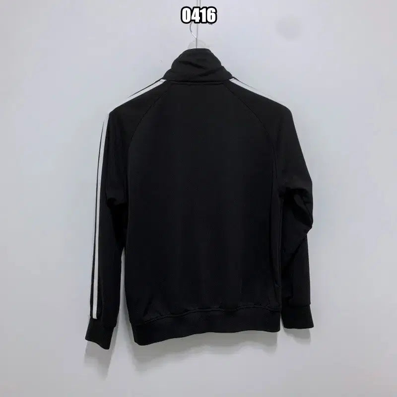 [BUNJANG] Adidas Classic Three-Stripe Black Track Jacket / S 아디다스 클래식 삼선 블랙 트랙탑 져지 자켓