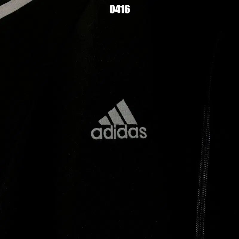 [BUNJANG] Adidas Classic Three-Stripe Black Track Jacket / S 아디다스 클래식 삼선 블랙 트랙탑 져지 자켓