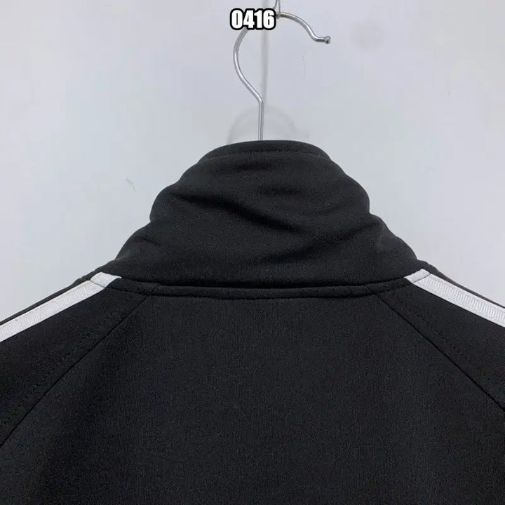 [BUNJANG] Adidas Classic Three-Stripe Black Track Jacket / S 아디다스 클래식 삼선 블랙 트랙탑 져지 자켓