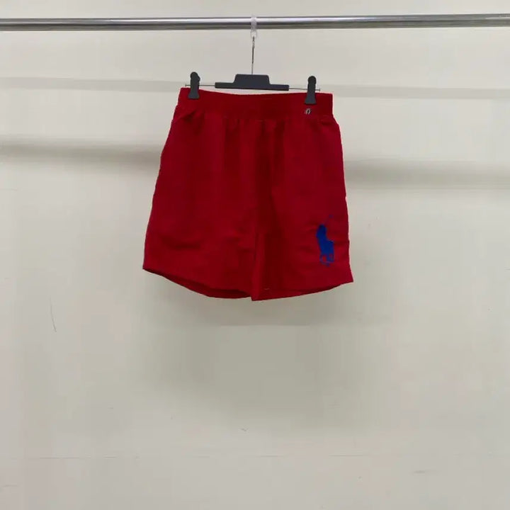 [SOLD OUT] [폴로] 나일론 소재 레드 밴딩 반바지 (허리:26-27)
