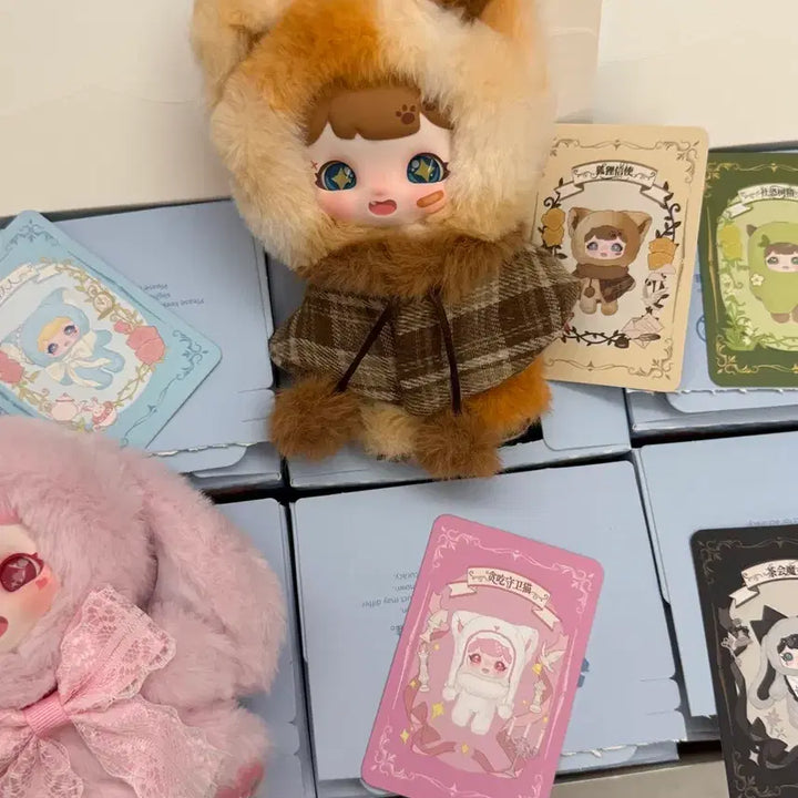 [SOLD OUT] 택포) 요유 티파티 키링 인형 풀박스 판매(2개 빼곤 인형 미개봉)