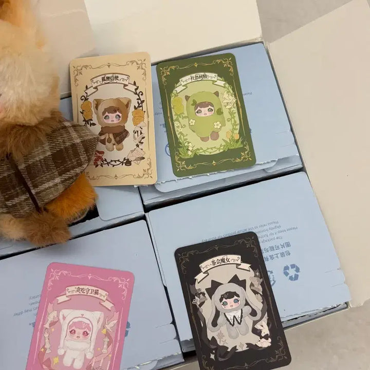 [SOLD OUT] 택포) 요유 티파티 키링 인형 풀박스 판매(2개 빼곤 인형 미개봉)