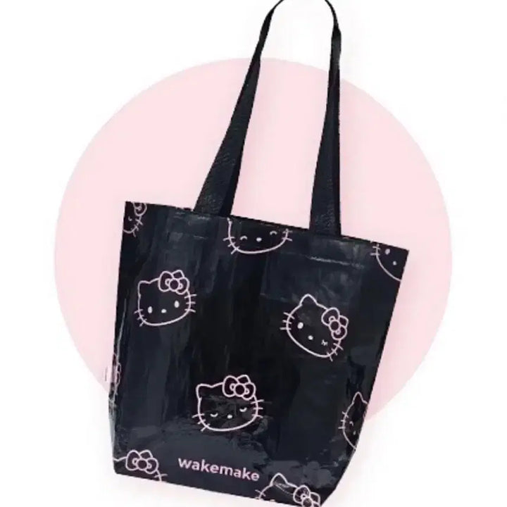 [BUNJANG] WAKE MAKE Tarpaulin Bag (Sealed) / (미개봉) 웨이크메이크 헬로키티에디션 타포린백