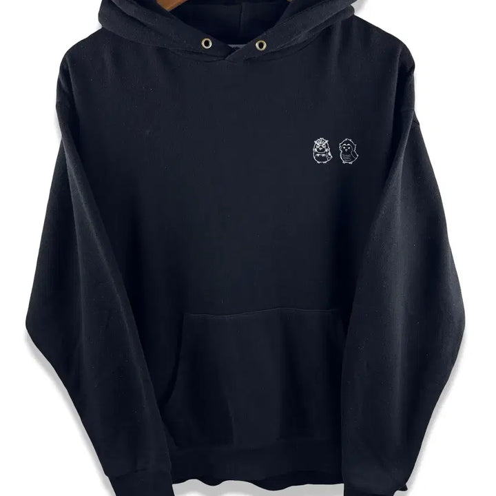[BUNJANG] Haikyuu Official Black Hoodie / 하이큐 오피셜 블랙 후드티3155