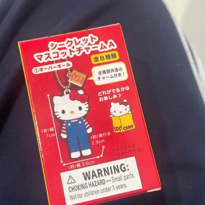 [SOLD OUT] 키티 50주년 도쿄 전시회 랜덤 마스코트 키링