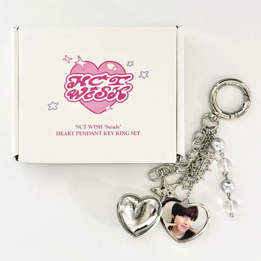 [BUNJANG] STAYC Popup MD Sakuya Heart Keyring (Unsealed) / [개봉] 스테디팝업MD 하트키링 사쿠야 ver