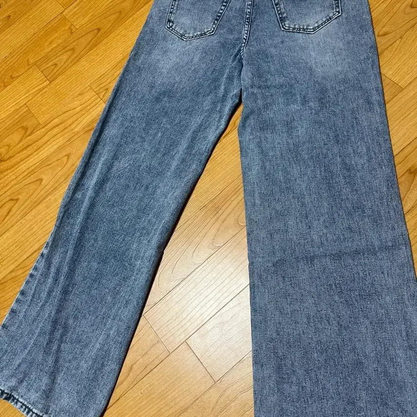 [SOLD OUT] 연청 데님 와이드 팬츠