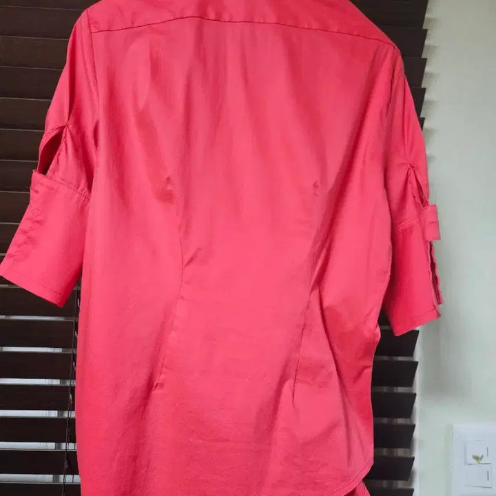 [BUNJANG] Vivienne Westwood Pink Blouse / 비비안웨스트우드 핑크 반팔 블라우스