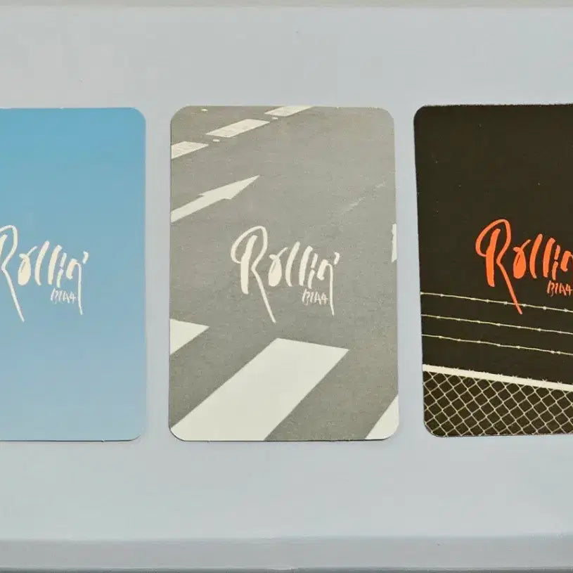 [BUNJANG] B1A4 Gongchan Rolling Photocard Set (3 types) / 공찬 롤린 포카 3종
