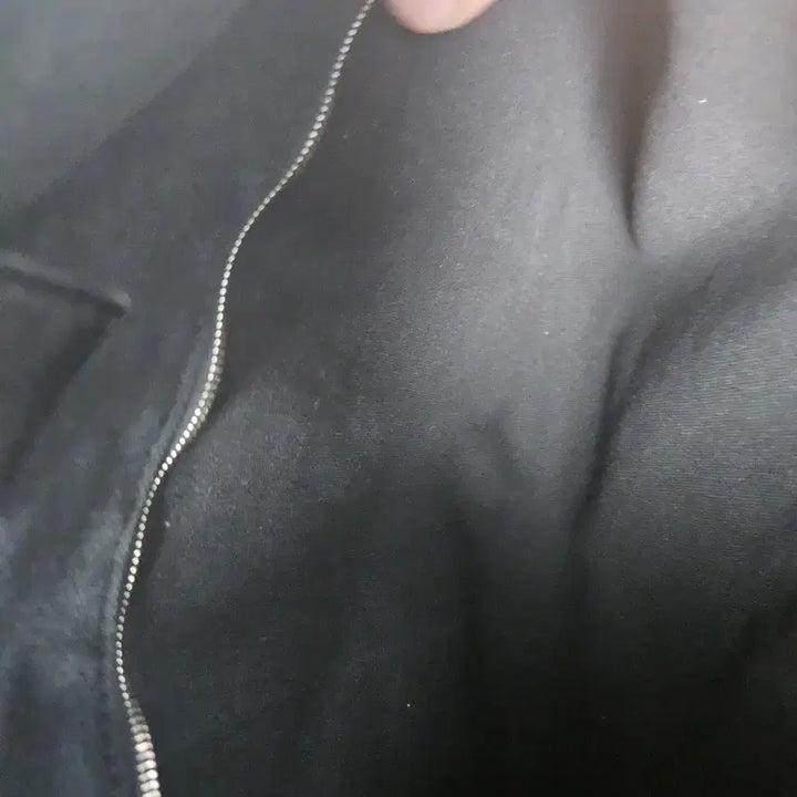 [BUNJANG] Hermes Fruit Tote MM Black Denim Tote Bag / 에르메스 후루토 토르카 mm 블랙 데님 토트백 스트라이프 핸들