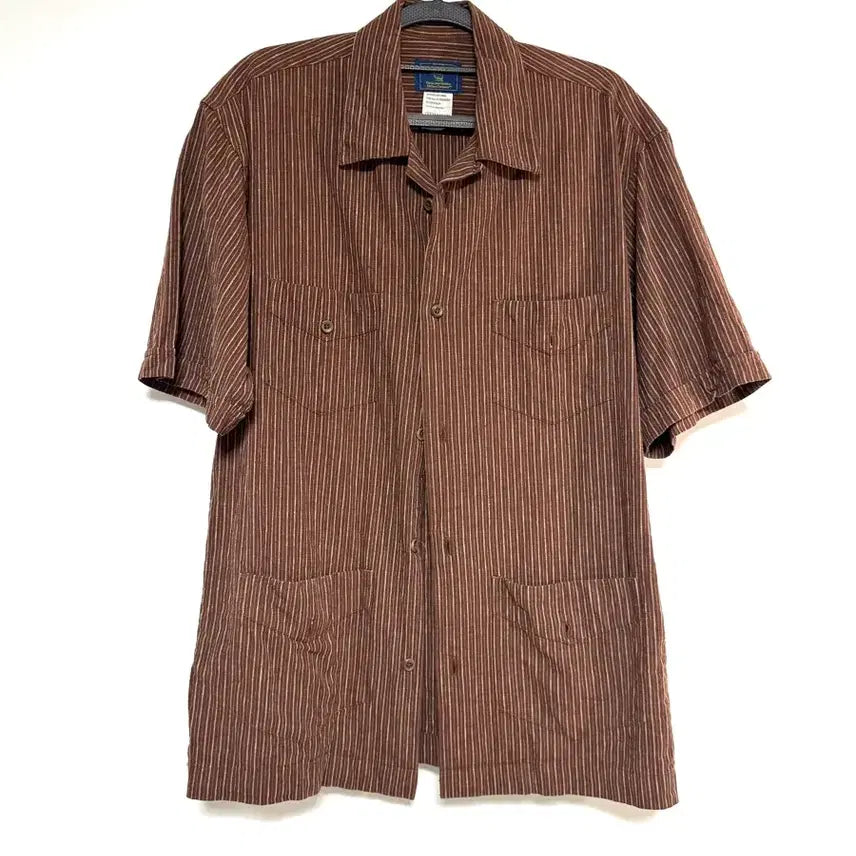 [BUNJANG] WOOLRICH Stripe Shirt 100-105 / 미국 WOOLRICH 스트라이프 셔츠 100-105