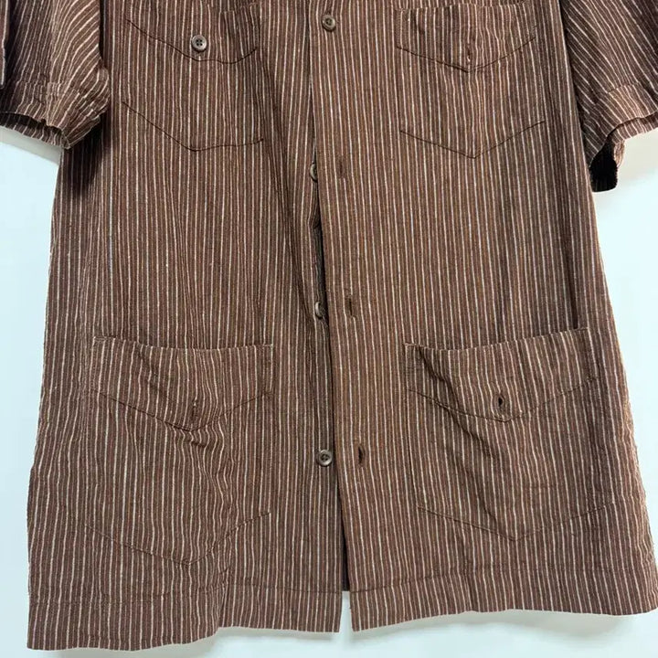 [BUNJANG] WOOLRICH Stripe Shirt 100-105 / 미국 WOOLRICH 스트라이프 셔츠 100-105