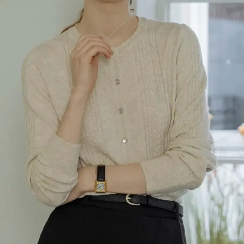 [BUNJANG] Til I Die Oatmeal Cardigan / 틸아이다이 오트밀 가디건