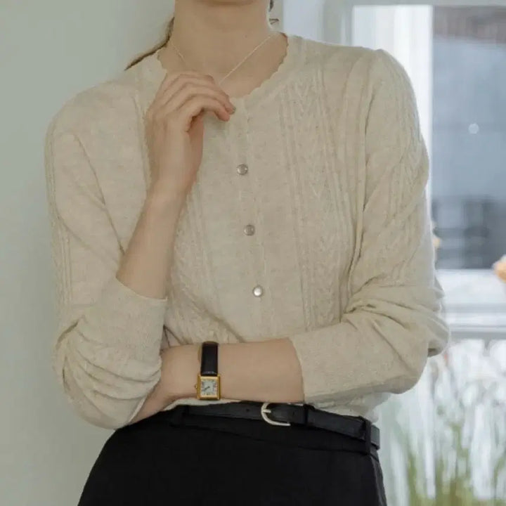 [BUNJANG] Til I Die Oatmeal Cardigan / 틸아이다이 오트밀 가디건