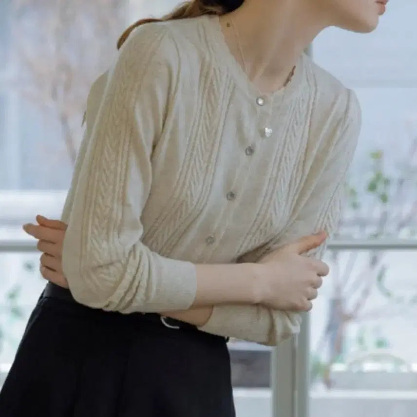 [BUNJANG] Til I Die Oatmeal Cardigan / 틸아이다이 오트밀 가디건