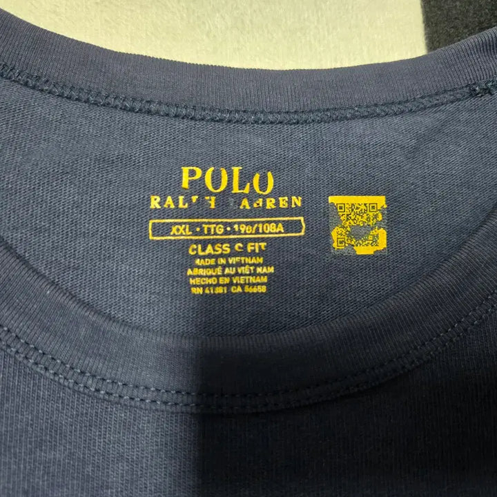 [SOLD OUT] [XXL] 폴로랄프로렌 클래식 헤비웨이트 반팔 티셔츠 네이비