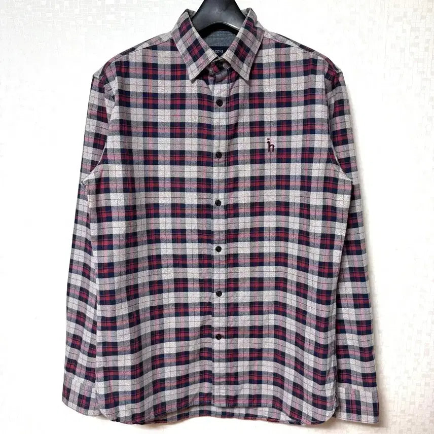 [BUNJANG] Hazzys Checkered Shirt / [M,95]헤지스 체크 셔츠 남방 hazzys
