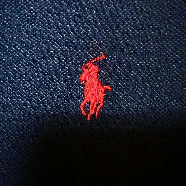 [BUNJANG] Polo Ralph Lauren Long Sleeve Navy Polo Shirt / [L,100]폴로랄프로렌 카라티 긴팔티 네이비