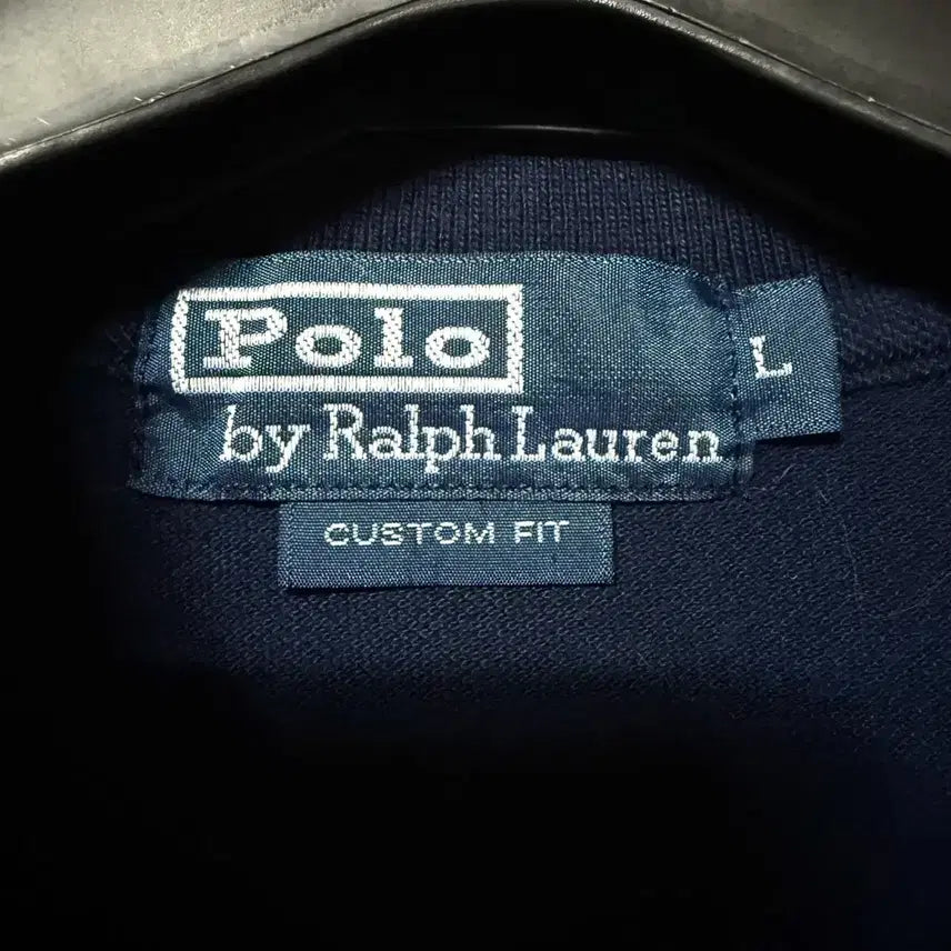 [BUNJANG] Polo Ralph Lauren Long Sleeve Navy Polo Shirt / [L,100]폴로랄프로렌 카라티 긴팔티 네이비