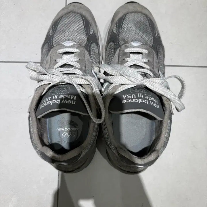[BUNJANG] New Balance 993 265 Gray Sneakers / 뉴발란스 993 265 그레이