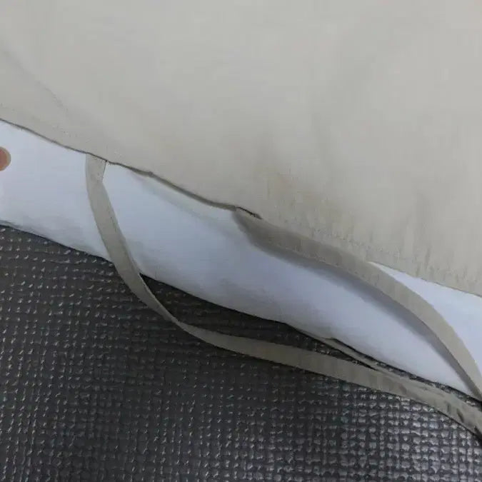 [BUNJANG] Layered Sleeveless Dress Beige / 레이어드 나시 원피스 베이지 새상품