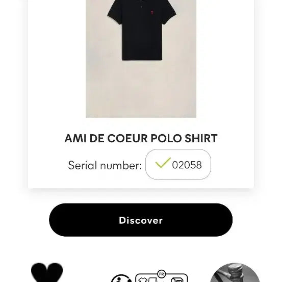 [BUNJANG] Ami Polo PK T-shirt Set / 1+1) 아미 폴로 타라 pk  2장 셋트