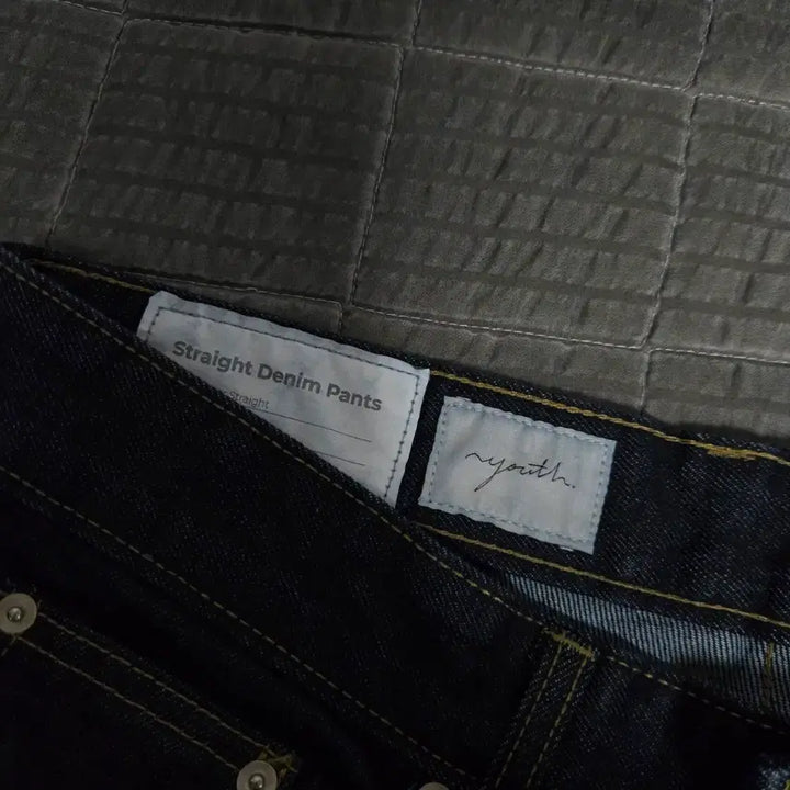 [BUNJANG] Youth Straight Denim Pants One Wash 32 / 유스 스트레이트 데님 팬츠 원워시 L