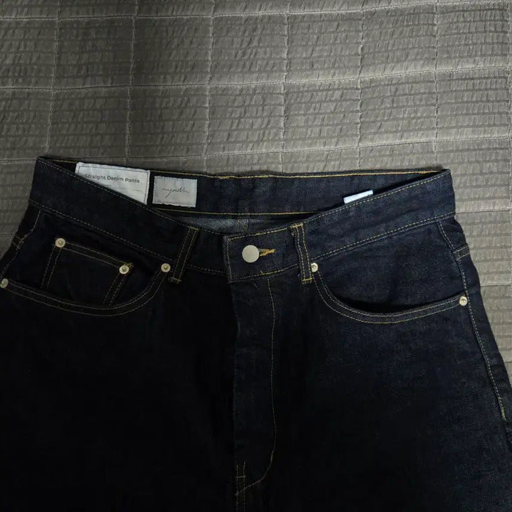 [BUNJANG] Youth Straight Denim Pants One Wash 32 / 유스 스트레이트 데님 팬츠 원워시 L