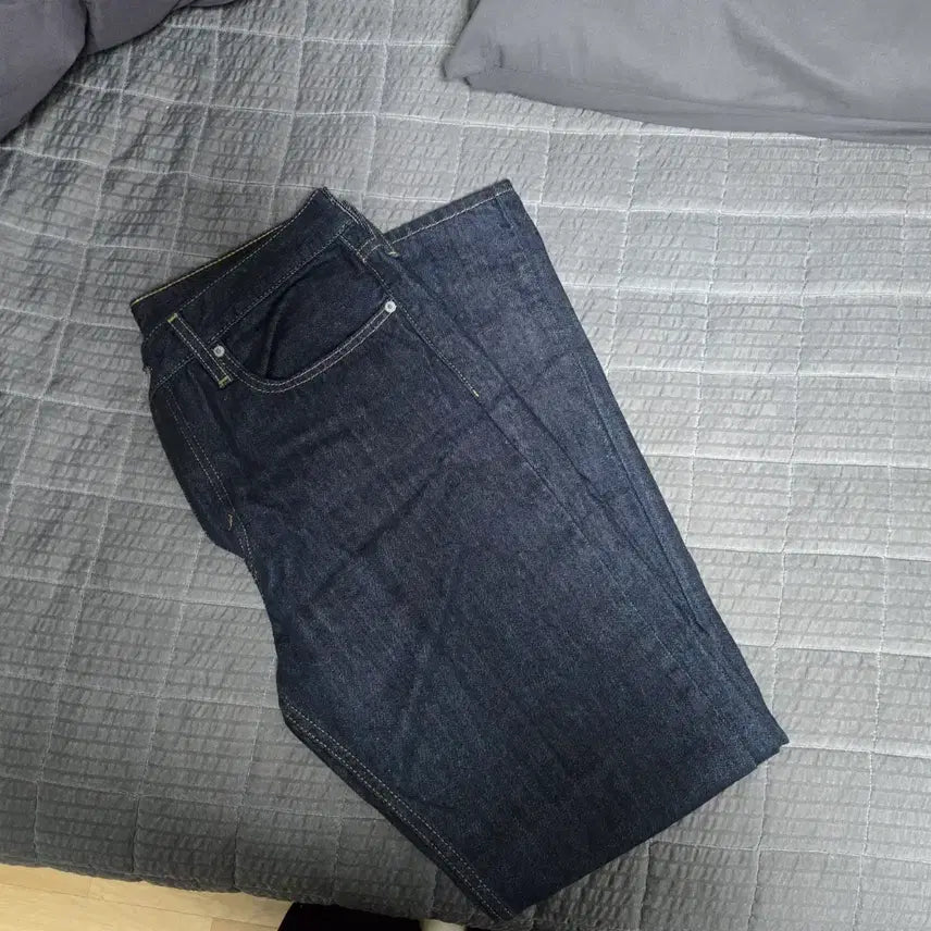 [BUNJANG] Youth Straight Denim Pants One Wash 32 / 유스 스트레이트 데님 팬츠 원워시 L