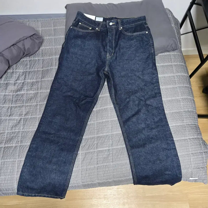 [BUNJANG] Youth Straight Denim Pants One Wash 32 / 유스 스트레이트 데님 팬츠 원워시 L