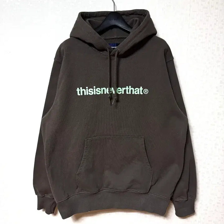 [BUNJANG] thisisneverthat Big Logo Hoodie Oversized Fit / [M,95]디스이즈네버댓 빅로고 후드티 오버핏