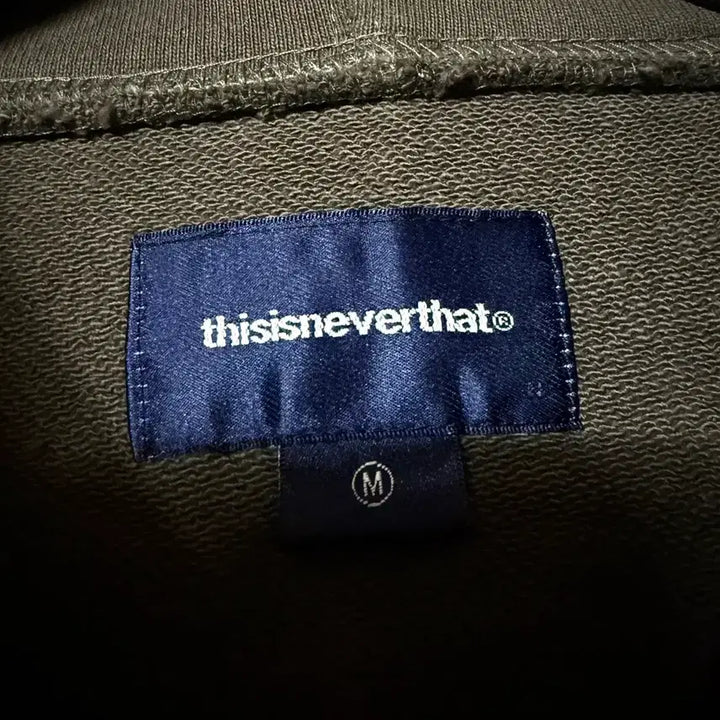 [BUNJANG] thisisneverthat Big Logo Hoodie Oversized Fit / [M,95]디스이즈네버댓 빅로고 후드티 오버핏