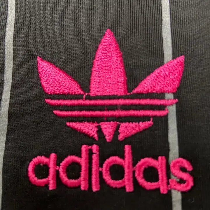 [BUNJANG] Adidas Black/Pink Tracksuit Set M / 아디다스 상하의 세트 블랙/핑크 M