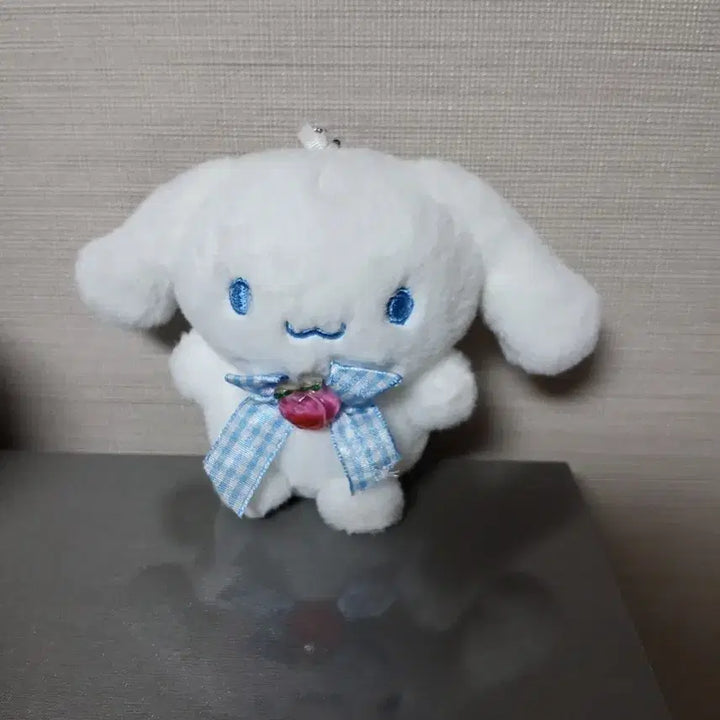 [BUNJANG] Sanrio Cinnamoroll Fruit Ribbon Keyring / (5월까지 할인)산리오 시나모롤 과일 리본 인형 키링