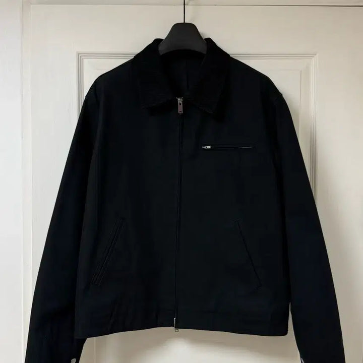 [BUNJANG] Musinsa Standard Canvas Work Jacket [Black] / 무신사 스탠다드(musinsa standard) 캔버스 워크 재킷[블랙]