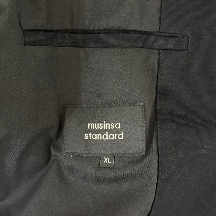 [BUNJANG] Musinsa Standard Canvas Work Jacket [Black] / 무신사 스탠다드(musinsa standard) 캔버스 워크 재킷[블랙]